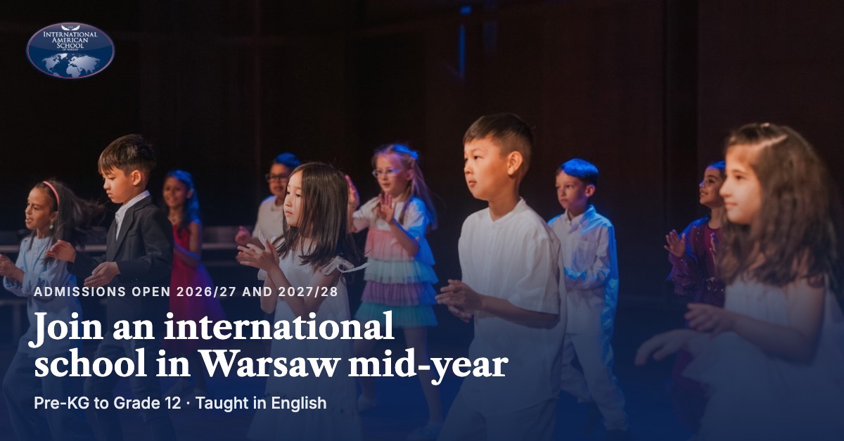International American School of Warsaw ad