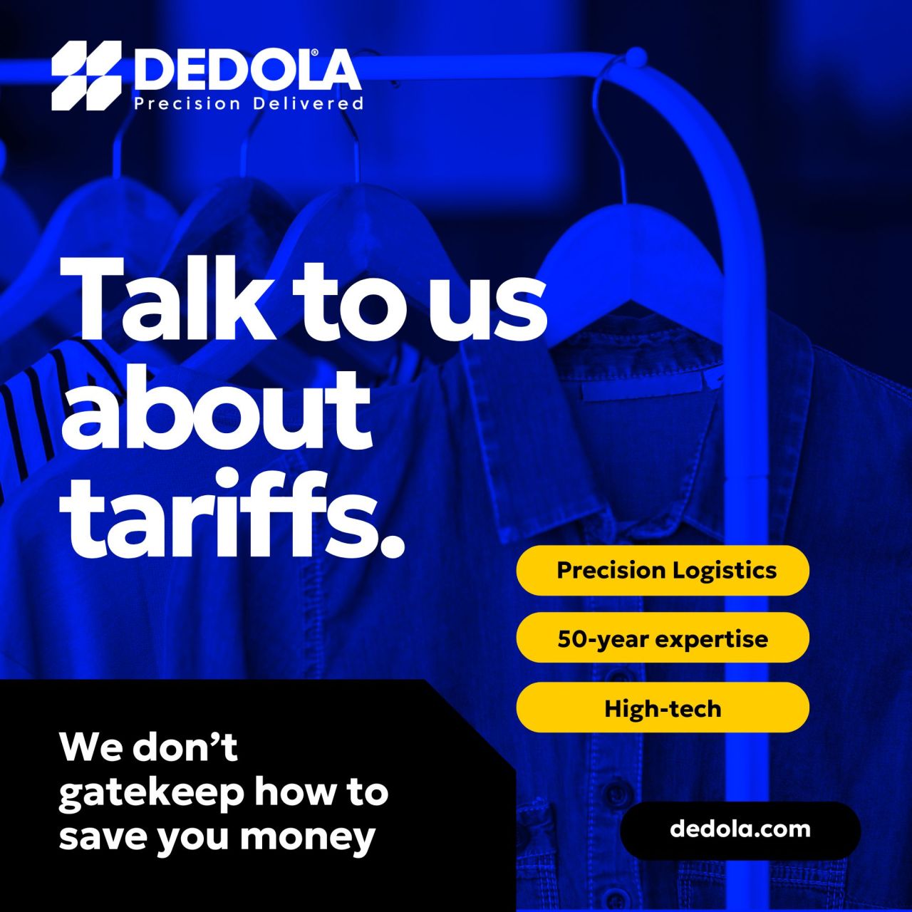 Dedola Global Logistics ad