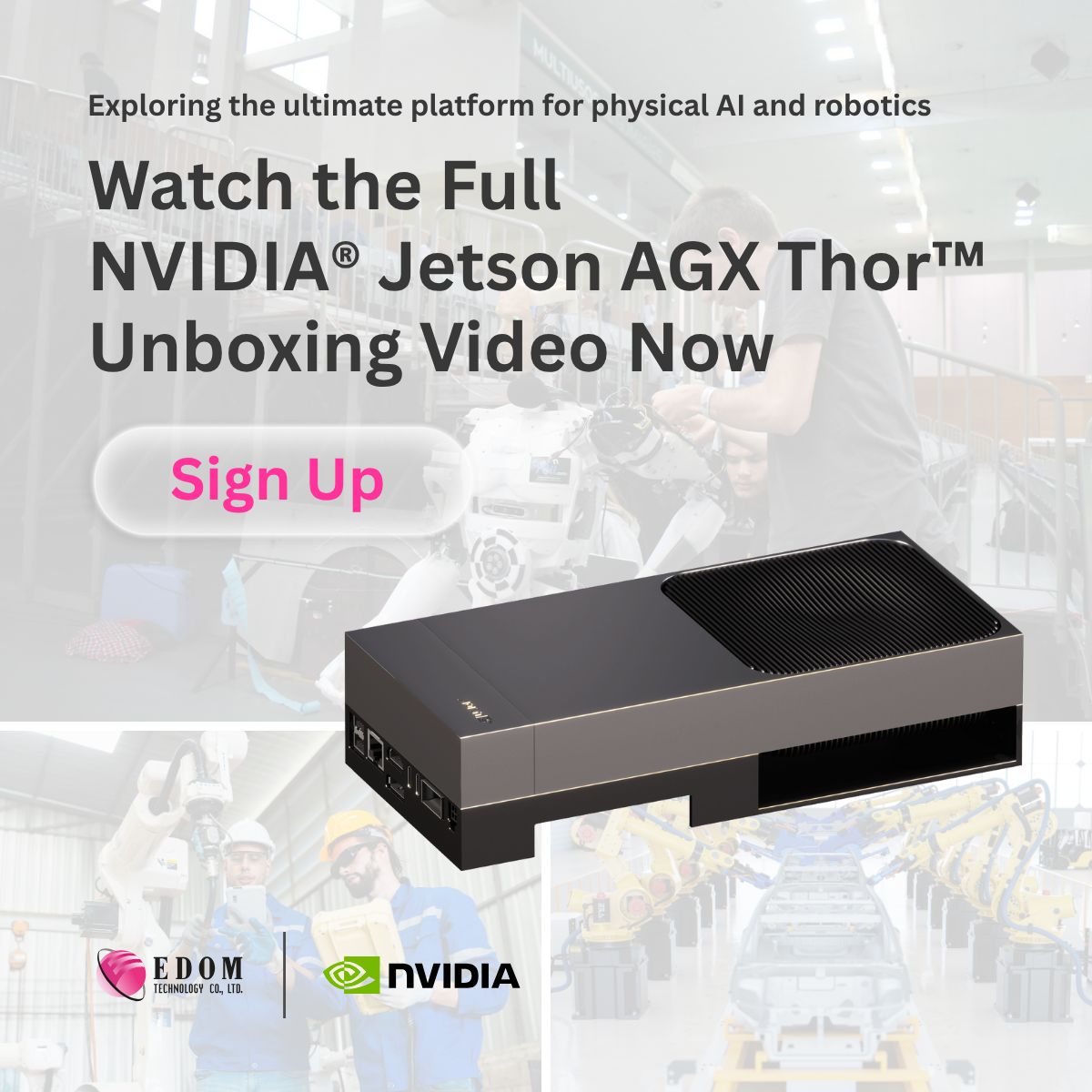 EDOM Technology ad