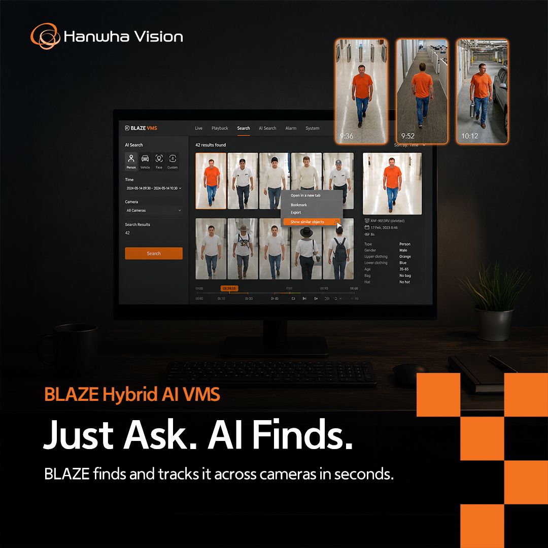 Hanwha Vision ad