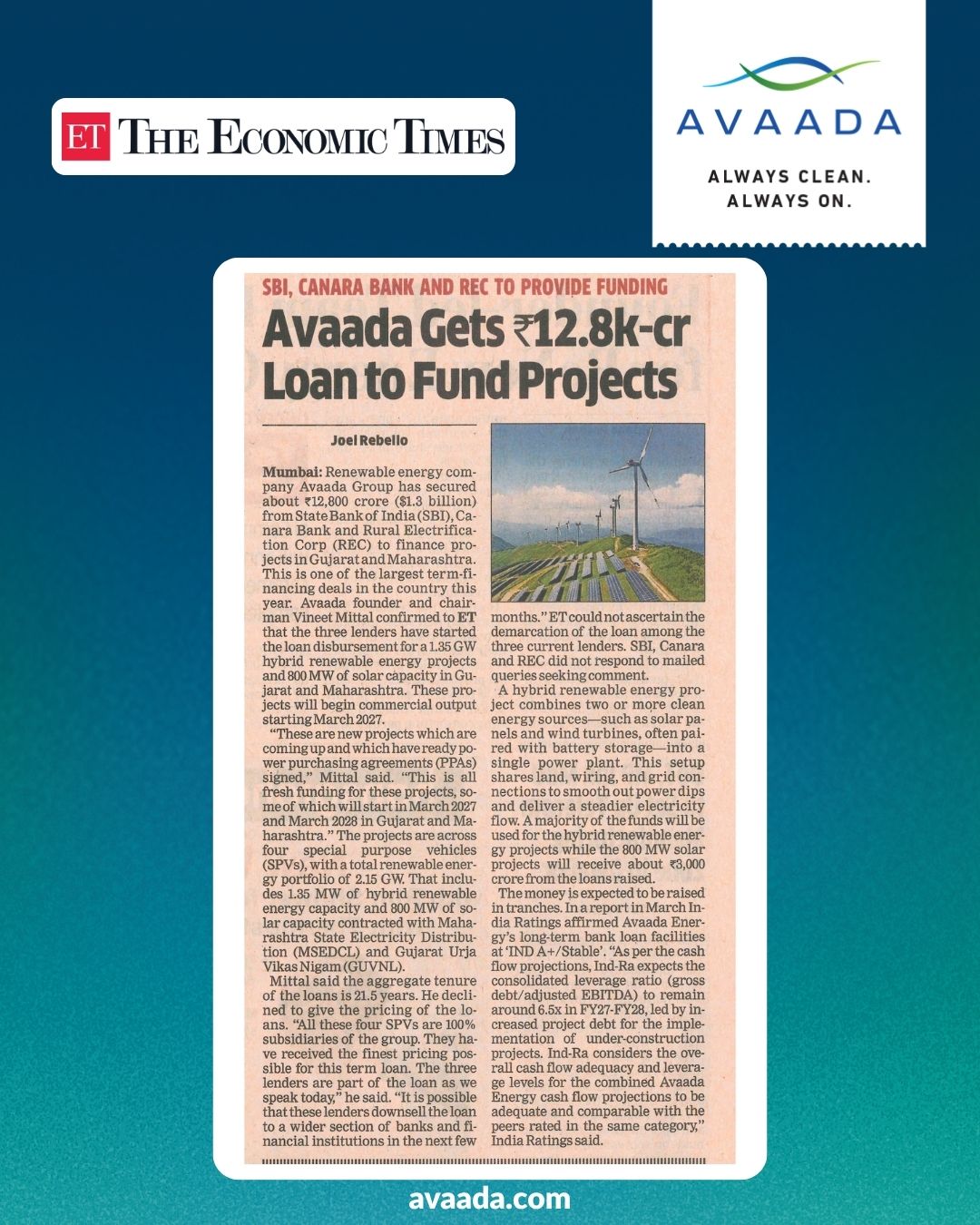 Avaada Group ad