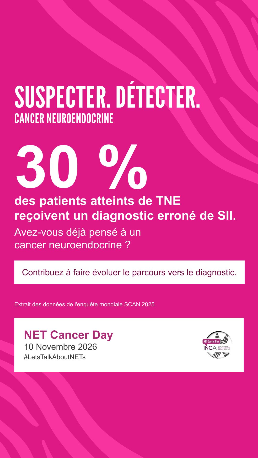 International Neuroendocrine Cancer Alliance ad