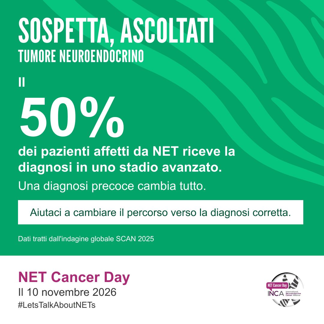 International Neuroendocrine Cancer Alliance ad