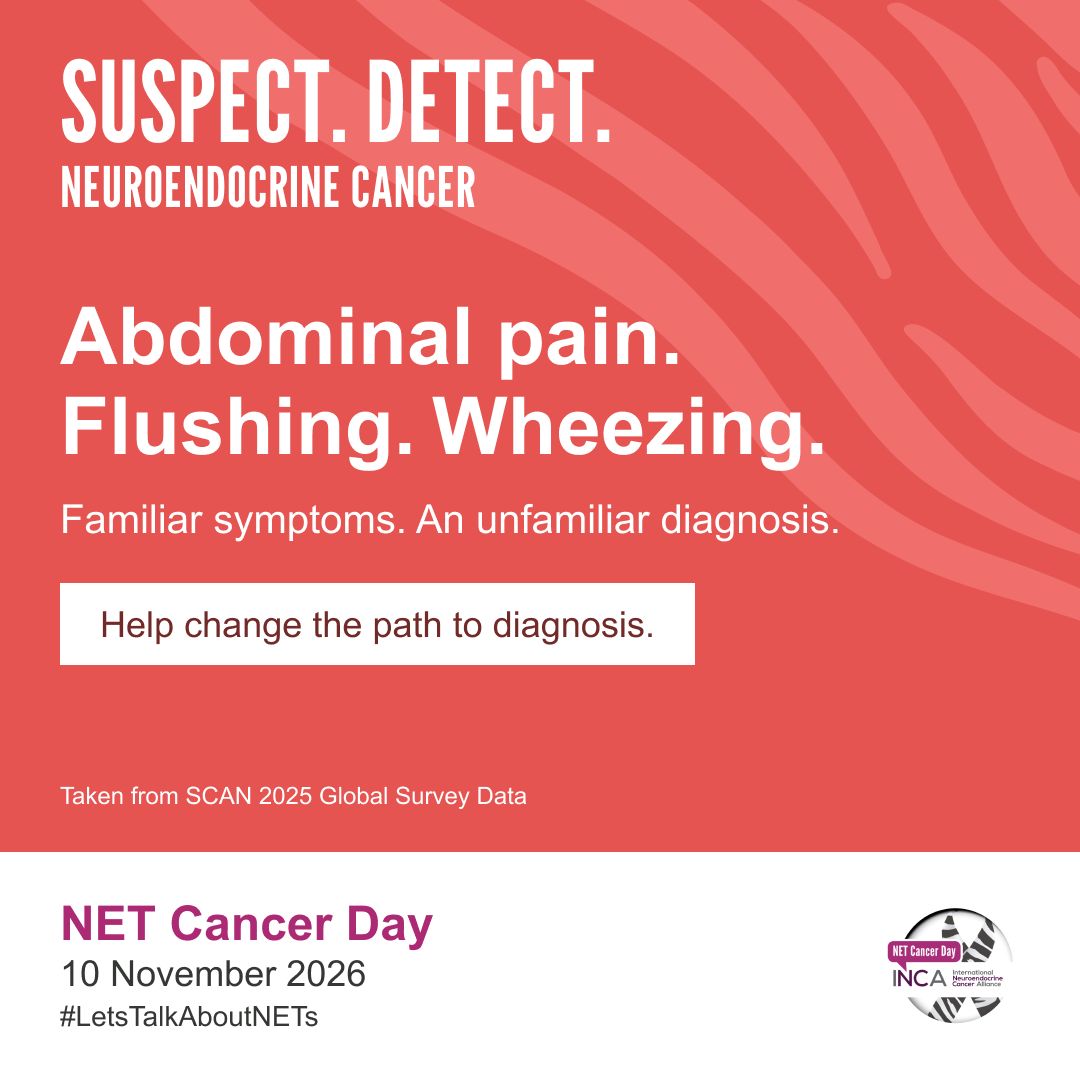 International Neuroendocrine Cancer Alliance ad