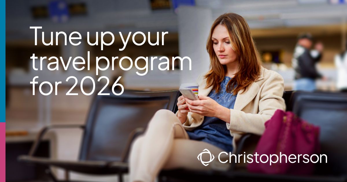 Christopherson Business Travel ad