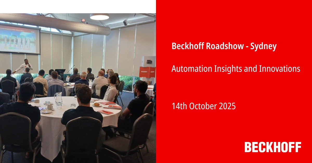 Beckhoff Automation Australia ad