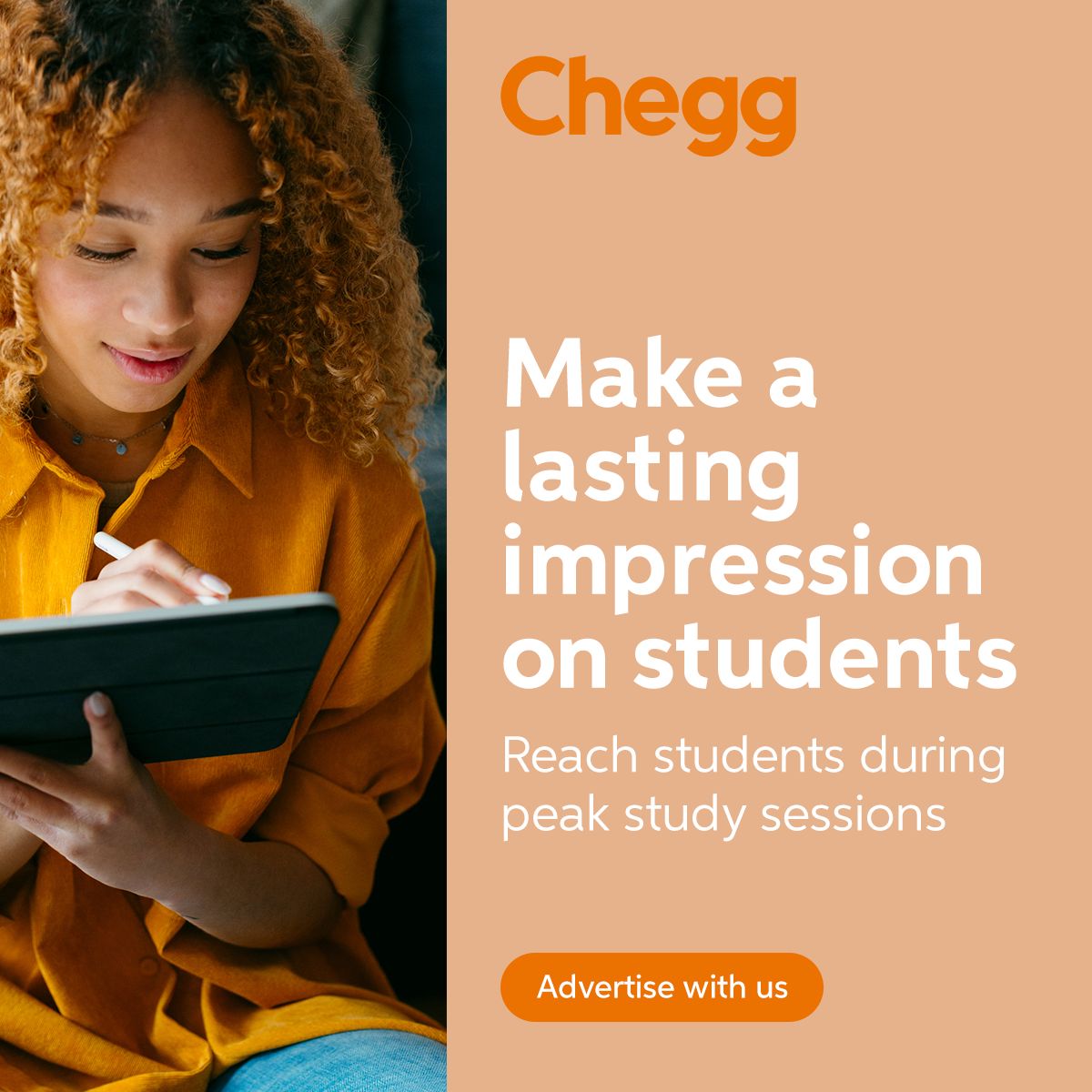 Chegg Inc. ad