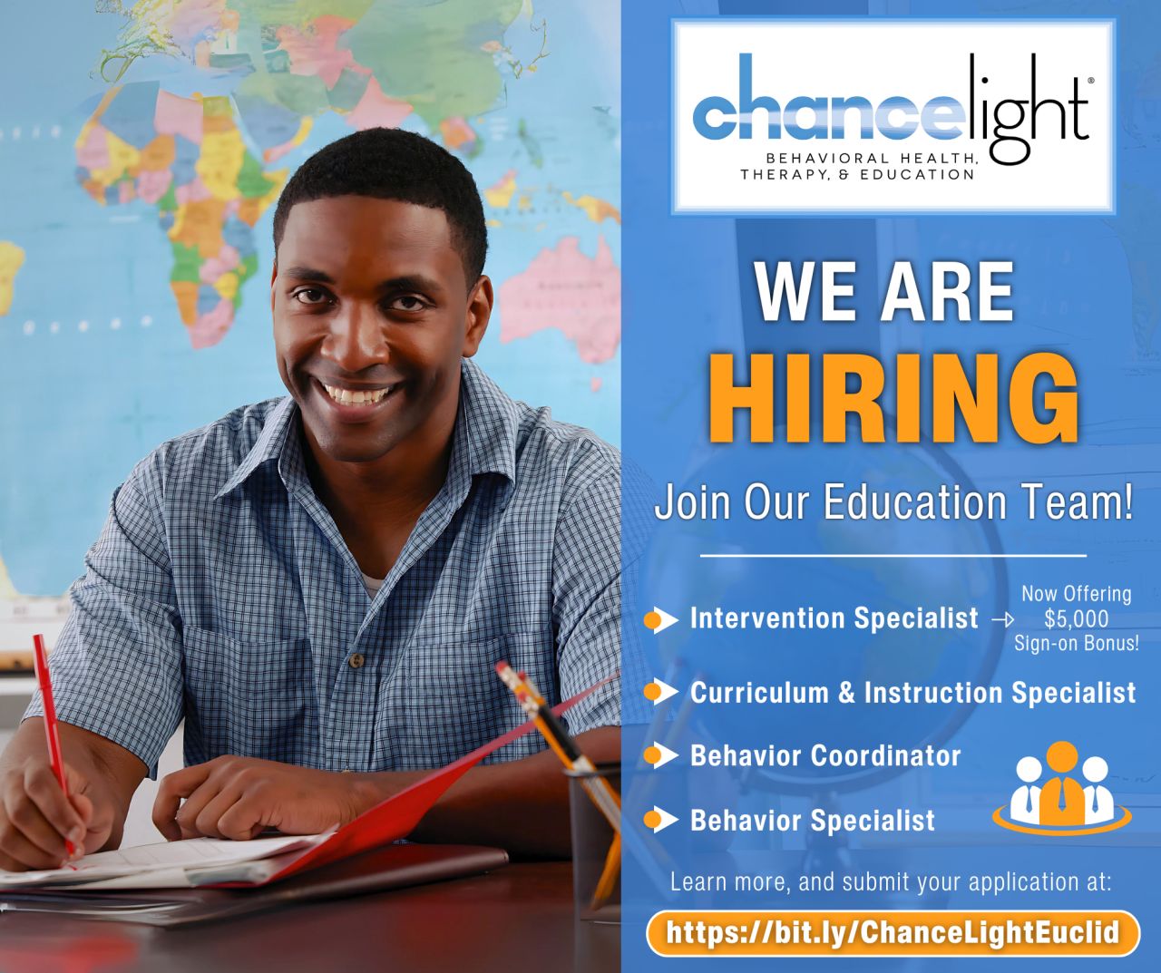 ChanceLight Behavioral Health, Therapy, & Education ad
