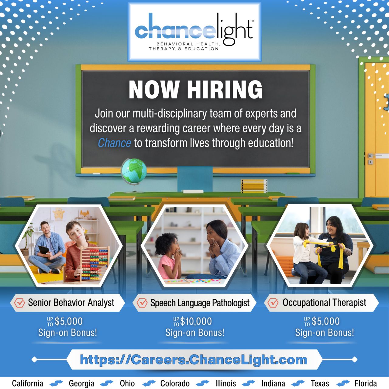 ChanceLight Behavioral Health, Therapy, & Education ad
