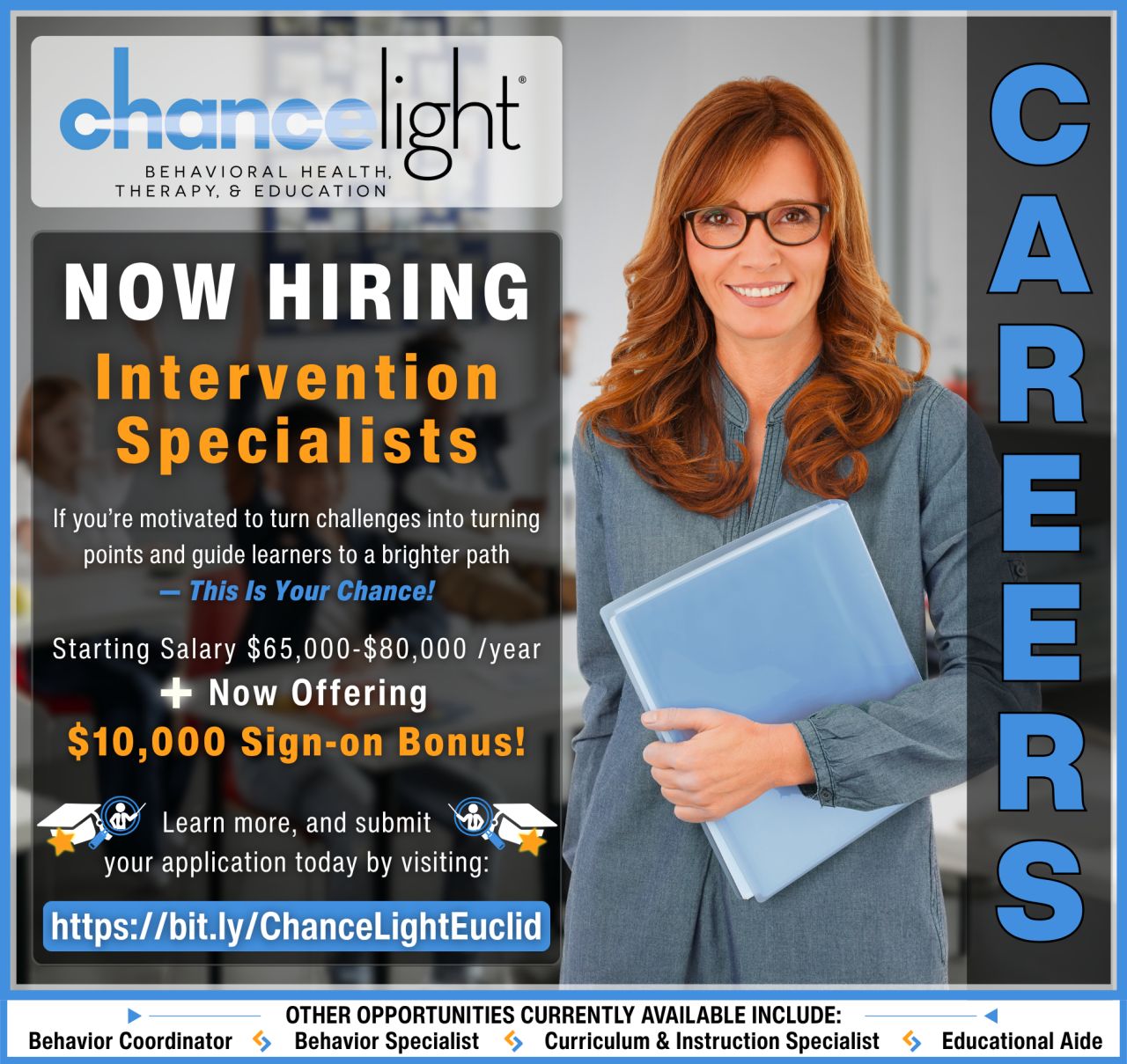 ChanceLight Behavioral Health, Therapy, & Education ad