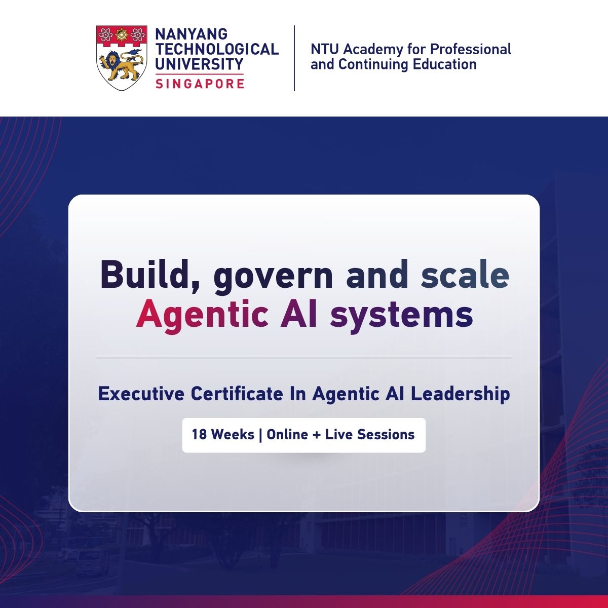 Academy for Professional and Continuing Education (NTU PACE) ad