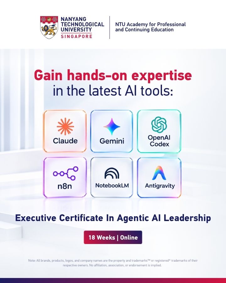 Academy for Professional and Continuing Education (NTU PACE) ad