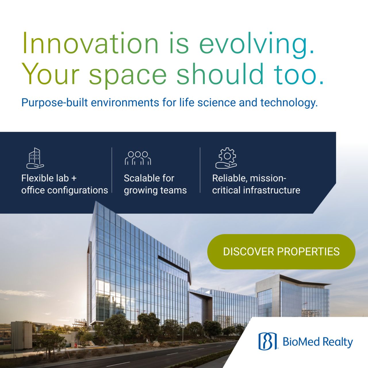 BioMed Realty ad