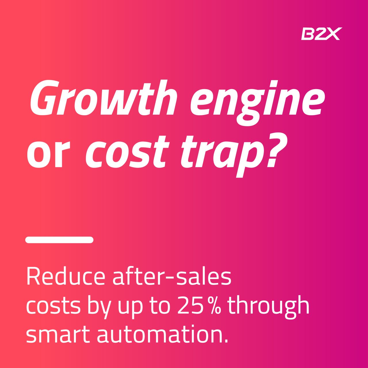 B2X Care Solutions ad