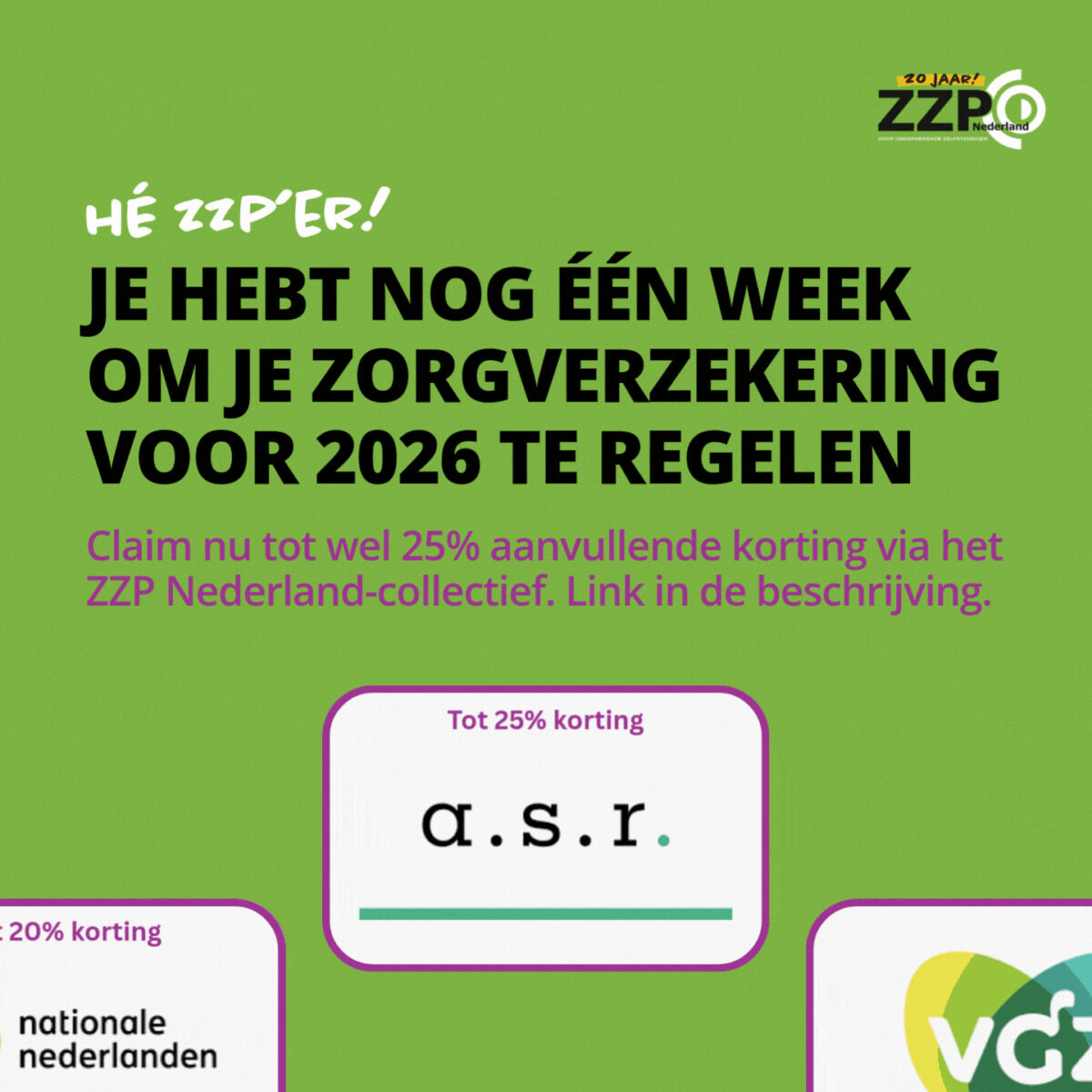 ZZP Nederland ad