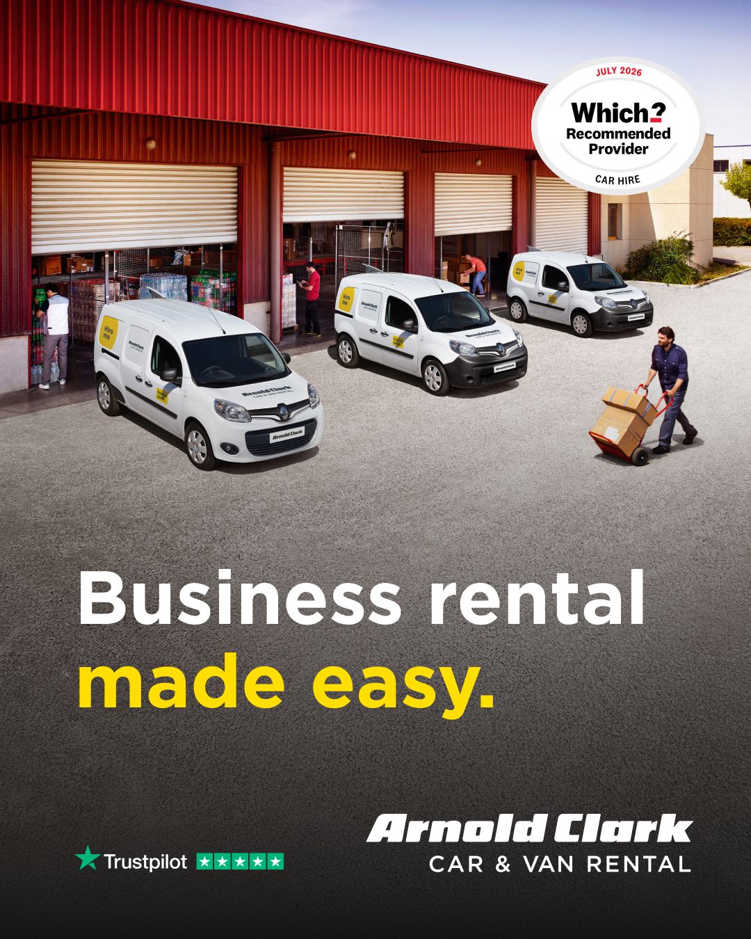 Arnold Clark ad