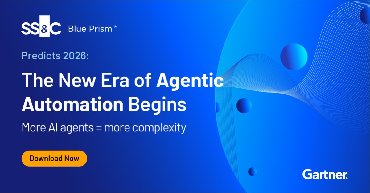 SS&C Blue Prism ad