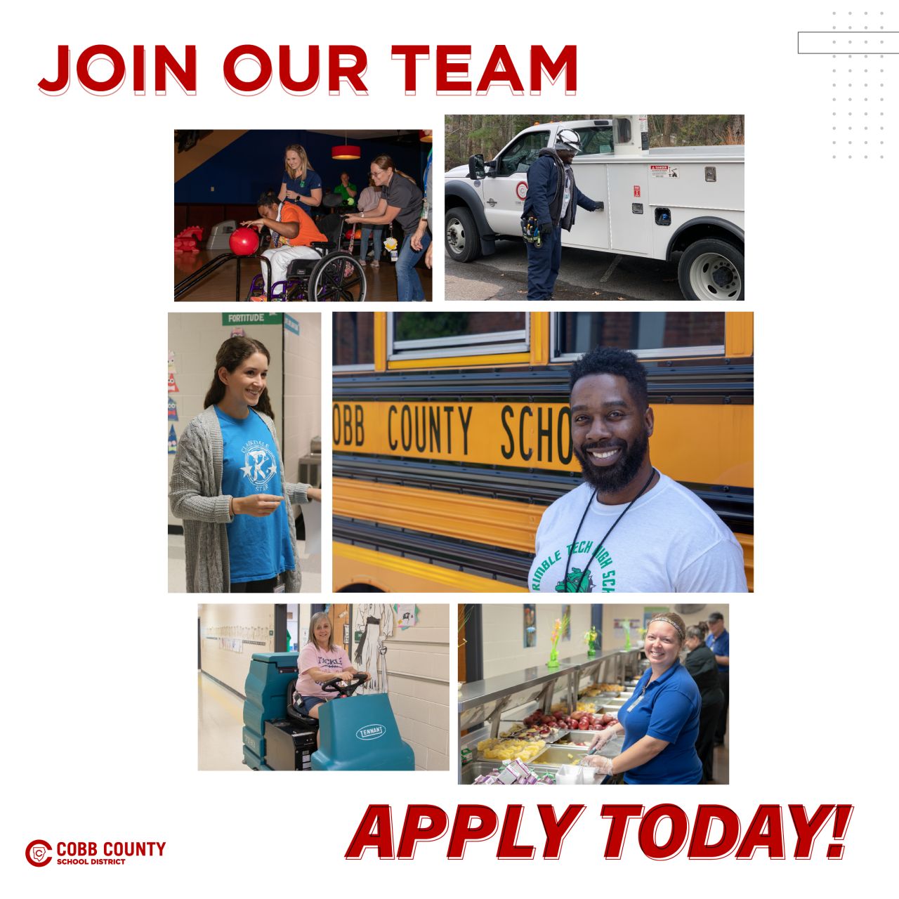 Cobb County School District ad
