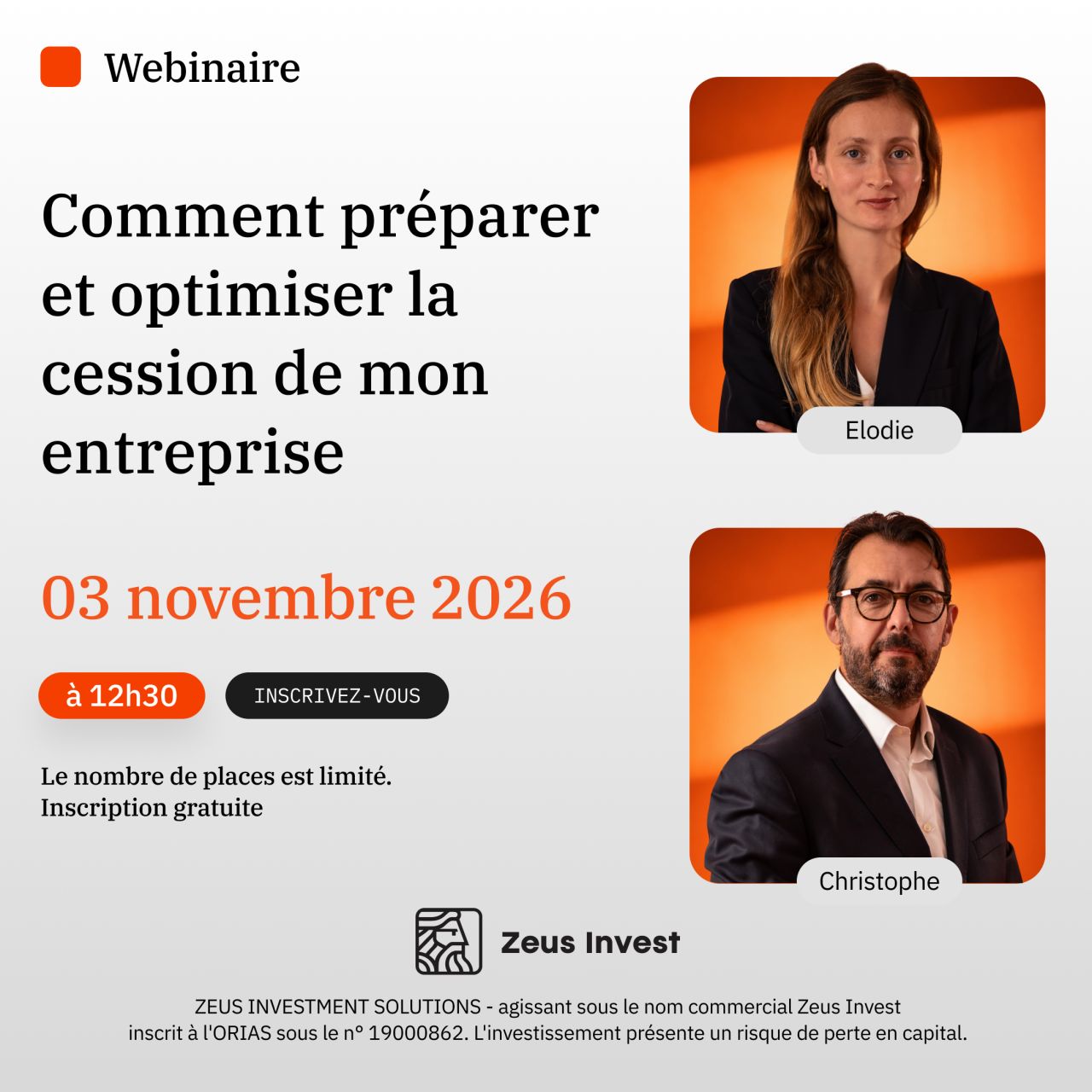 Zeus Invest (ex-LAJUS & ASSOCIÉS) ad