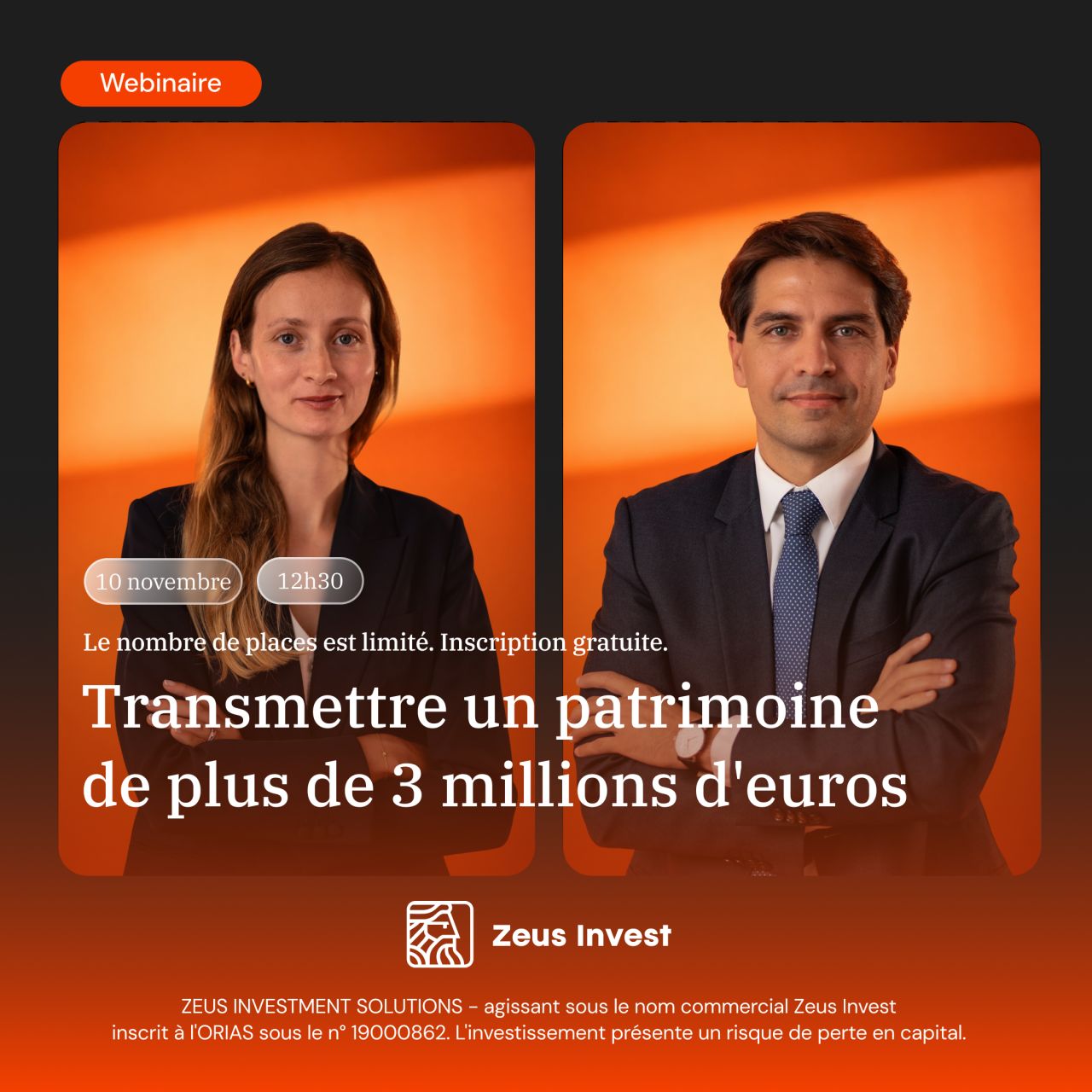 Zeus Invest (ex-LAJUS & ASSOCIÉS) ad