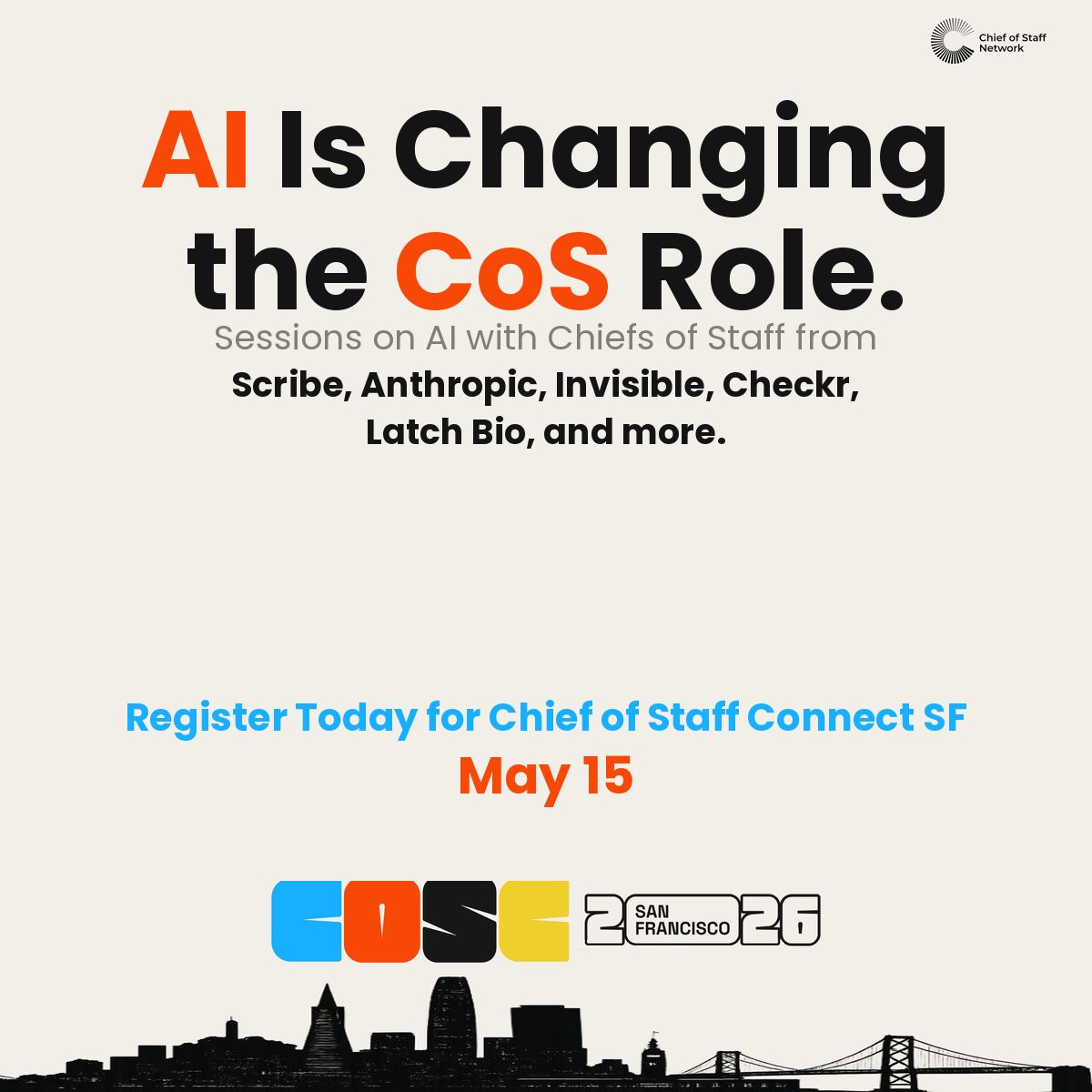 Chief of Staff Network ad