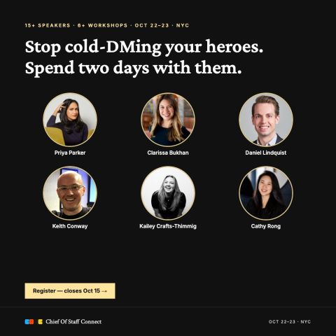 Chief of Staff Network ad