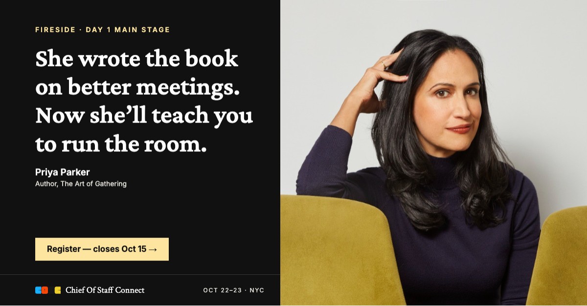 Chief of Staff Network ad