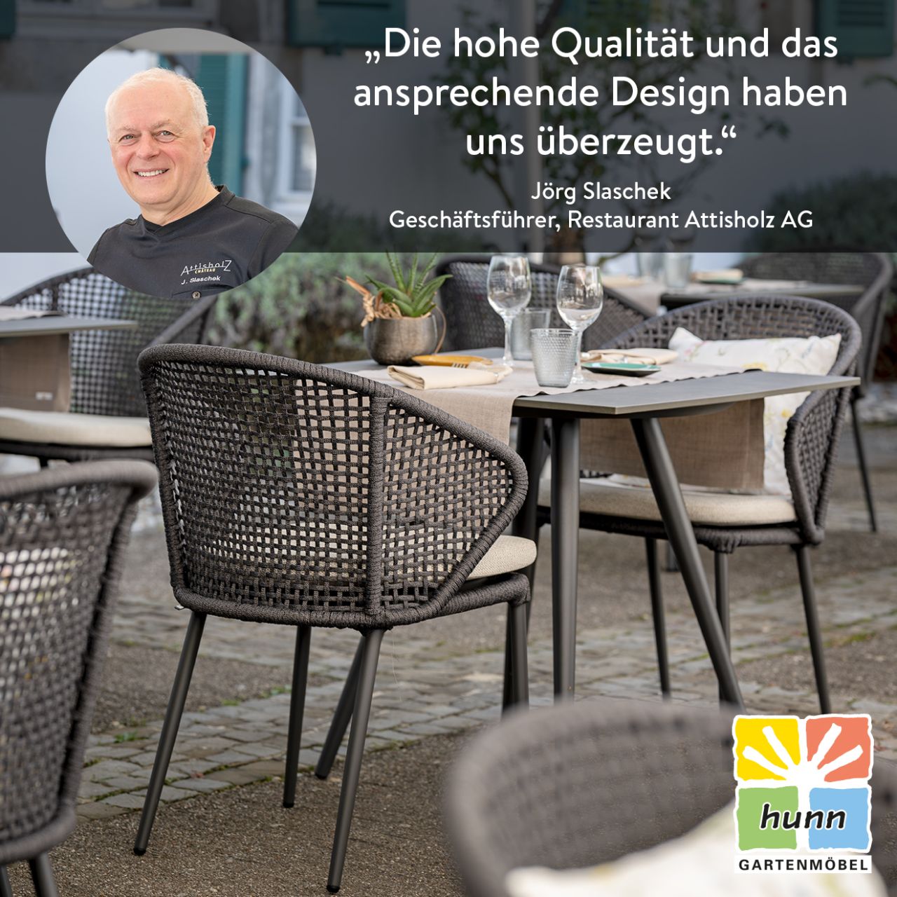 Hunn Gartenmöbel AG ad