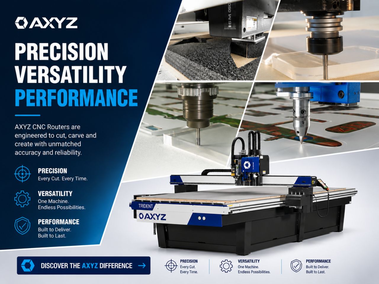 AXYZ CNC Routers ad