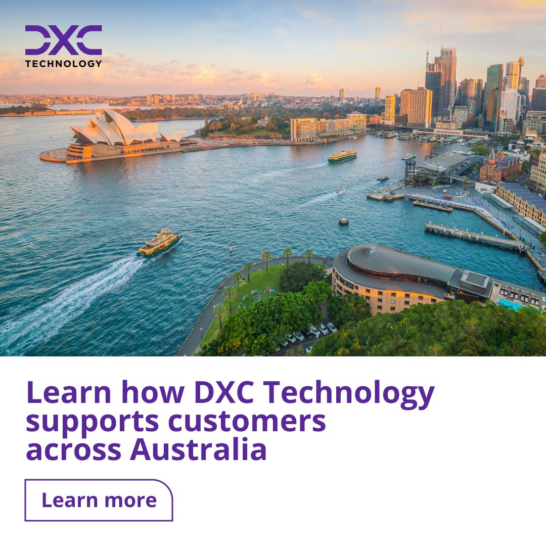 DXC Technology - Australia and New Zealand ad