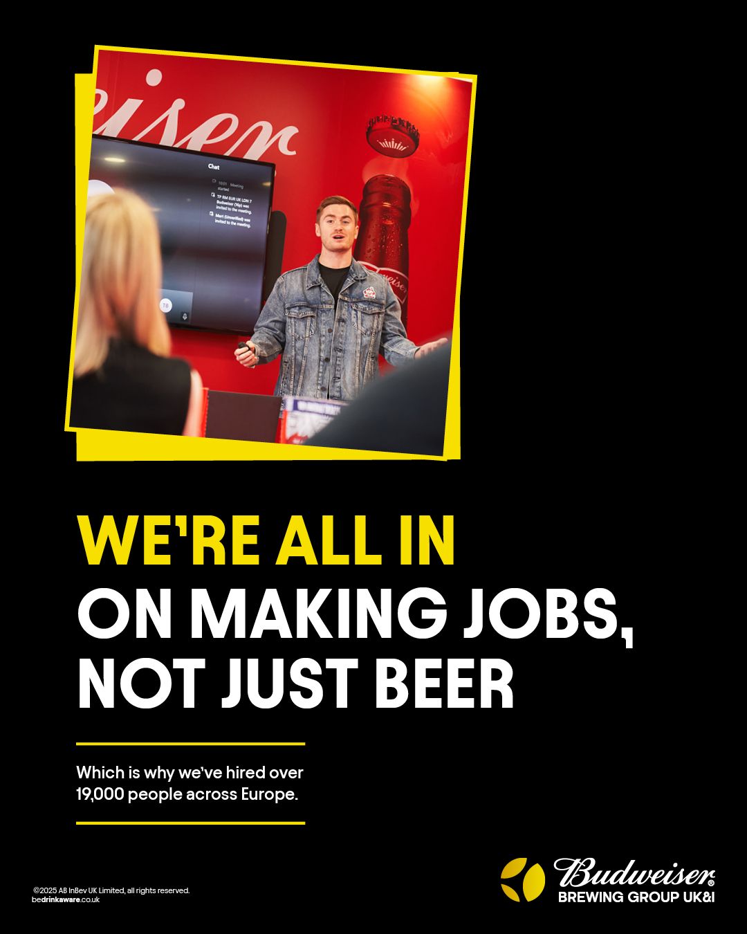 Budweiser Brewing Group (AB InBev) ad