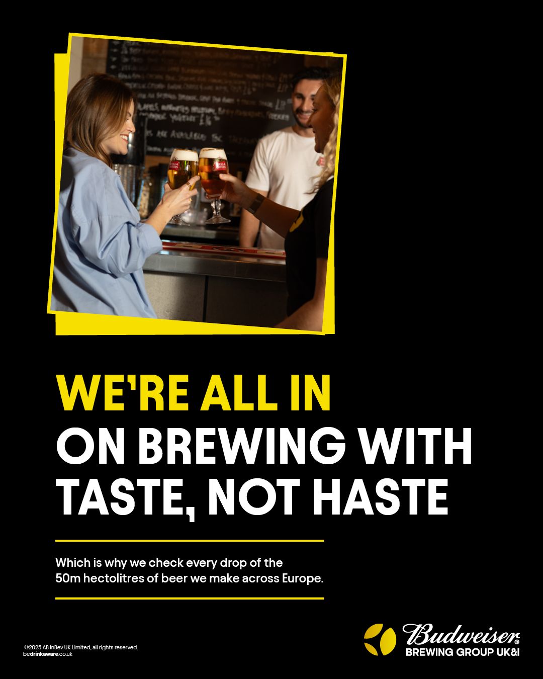Budweiser Brewing Group (AB InBev) ad