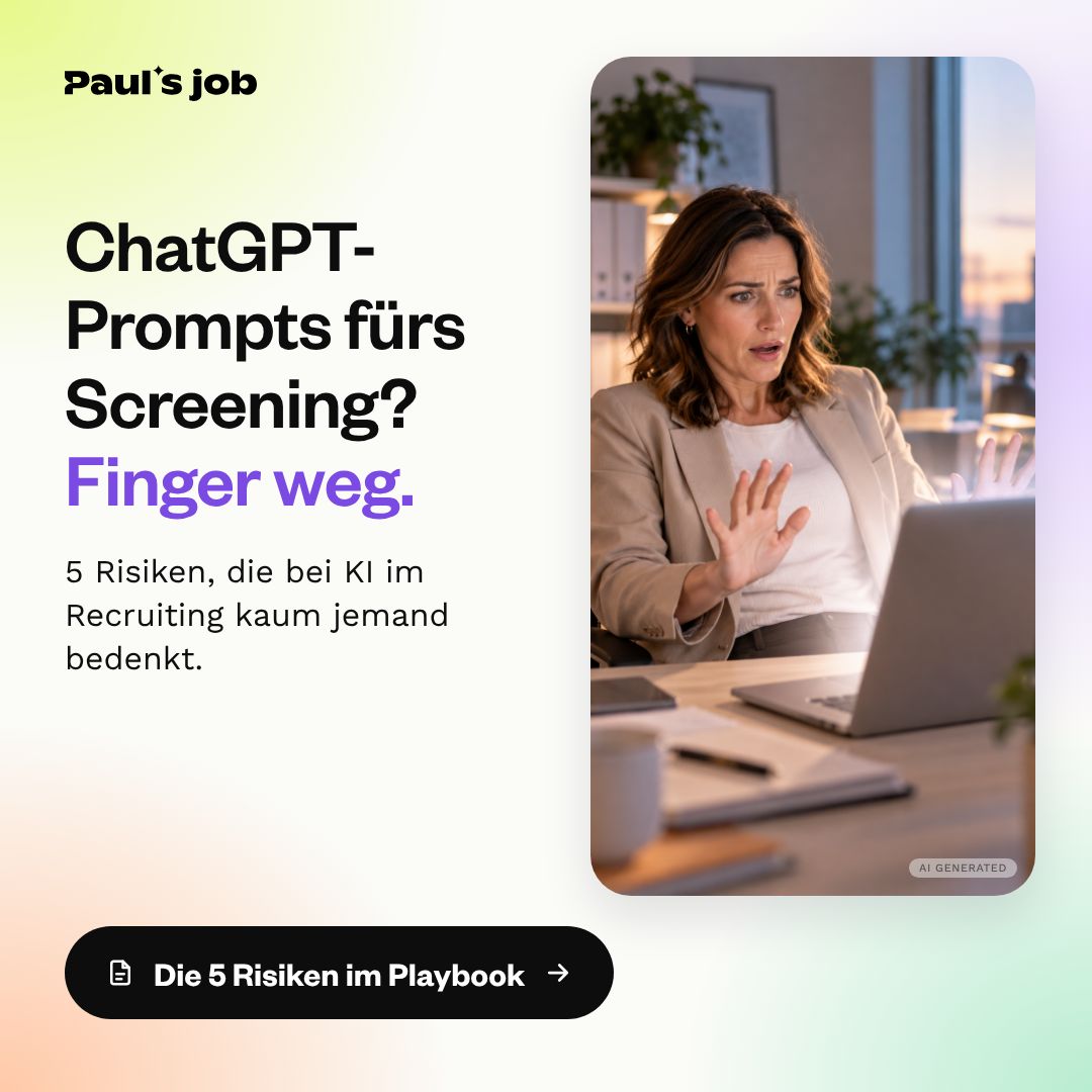 Paul's job ad