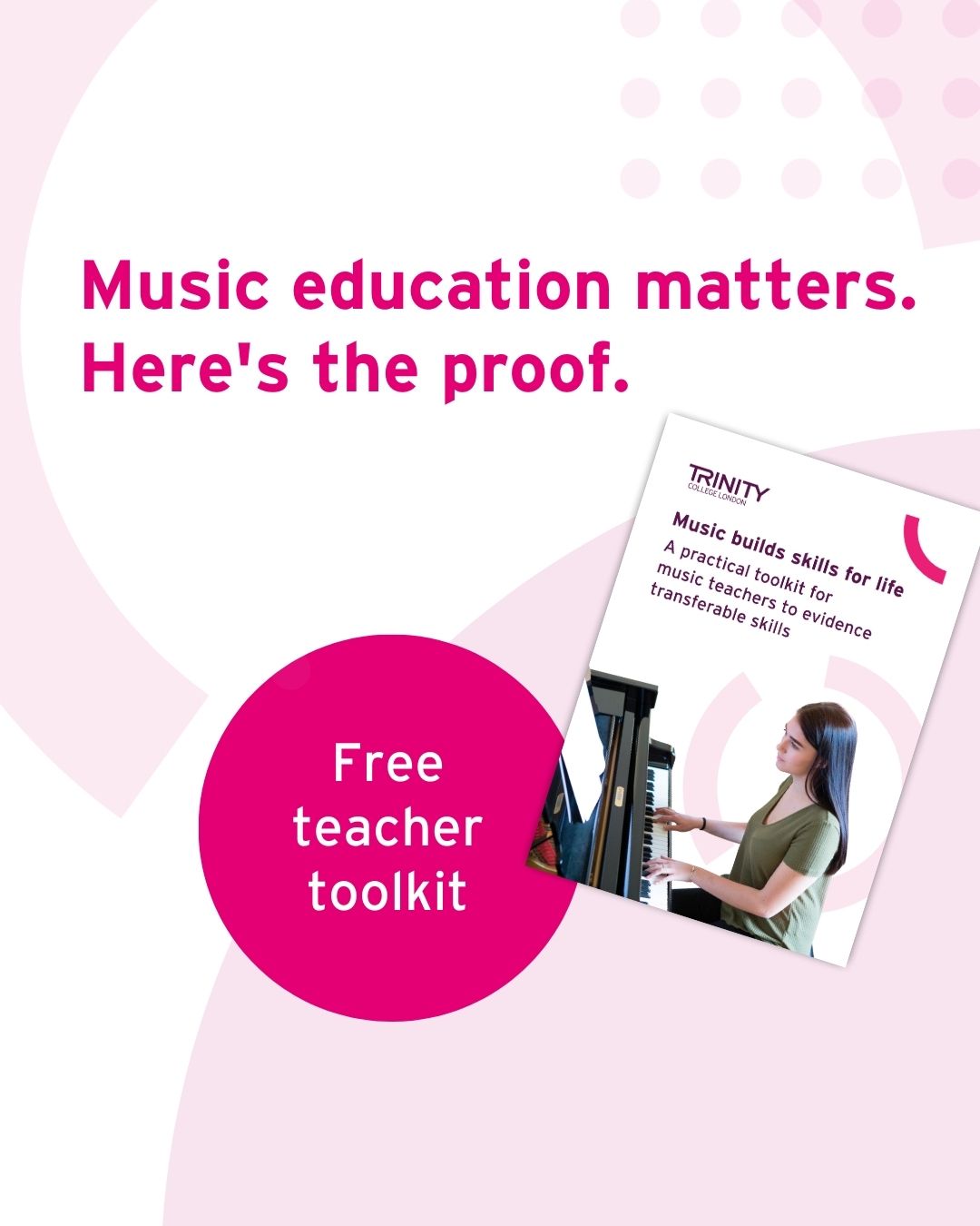 Trinity College London ad