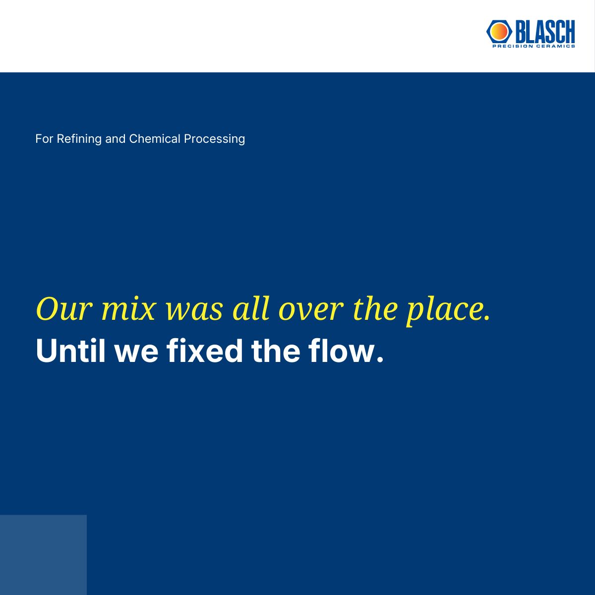 Blasch Precision Ceramics ad