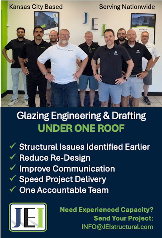 JEI Structural - Facade & Glazing System Consulting, Engineering & Drafting ad