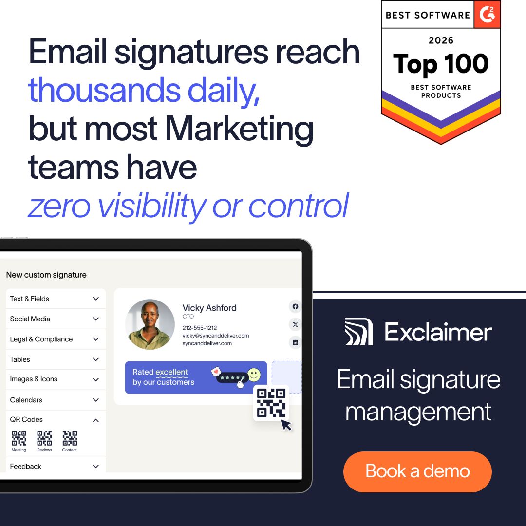 Exclaimer ad