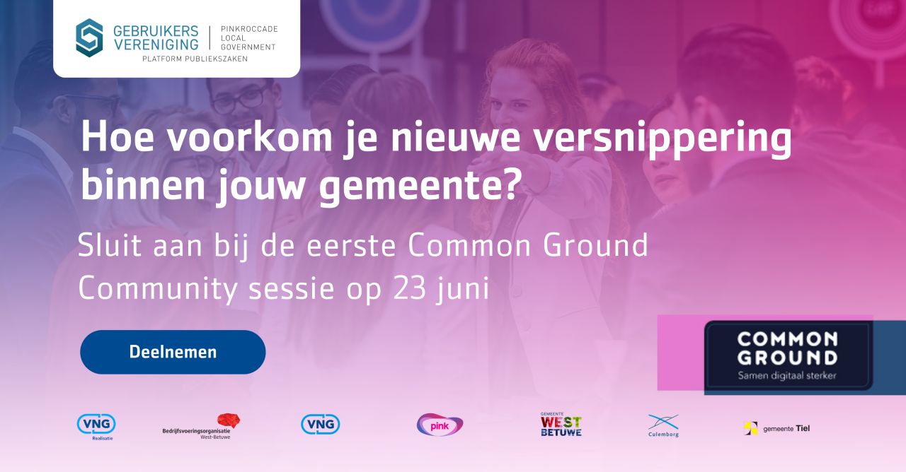 Pinkroccade Local Government ad