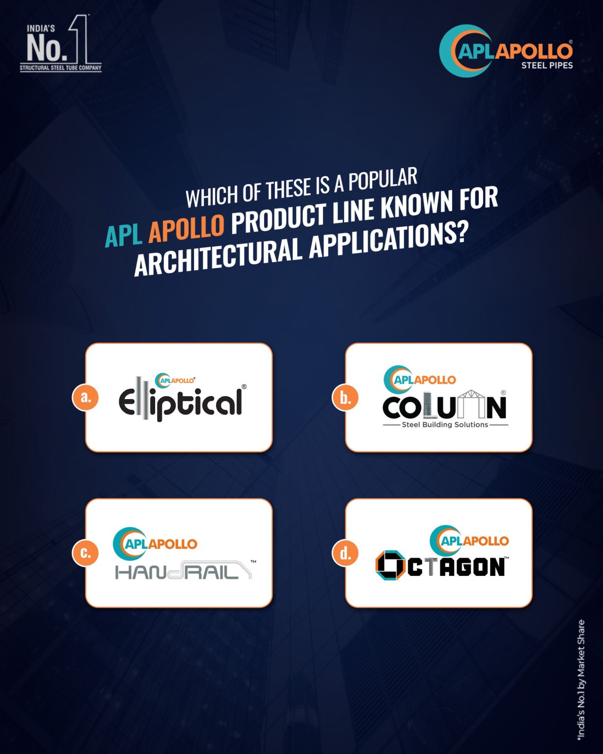 APL Apollo Tubes Ltd. ad