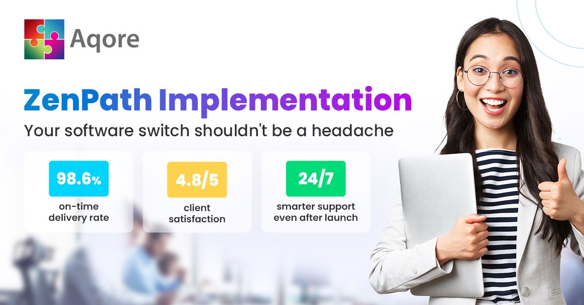 Aqore Staffing Software ad