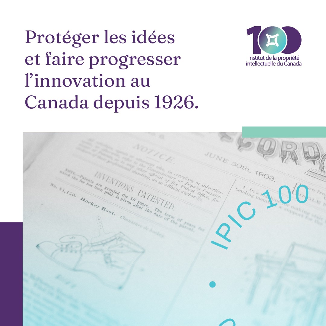 Intellectual Property Institute of Canada (IPIC) ad