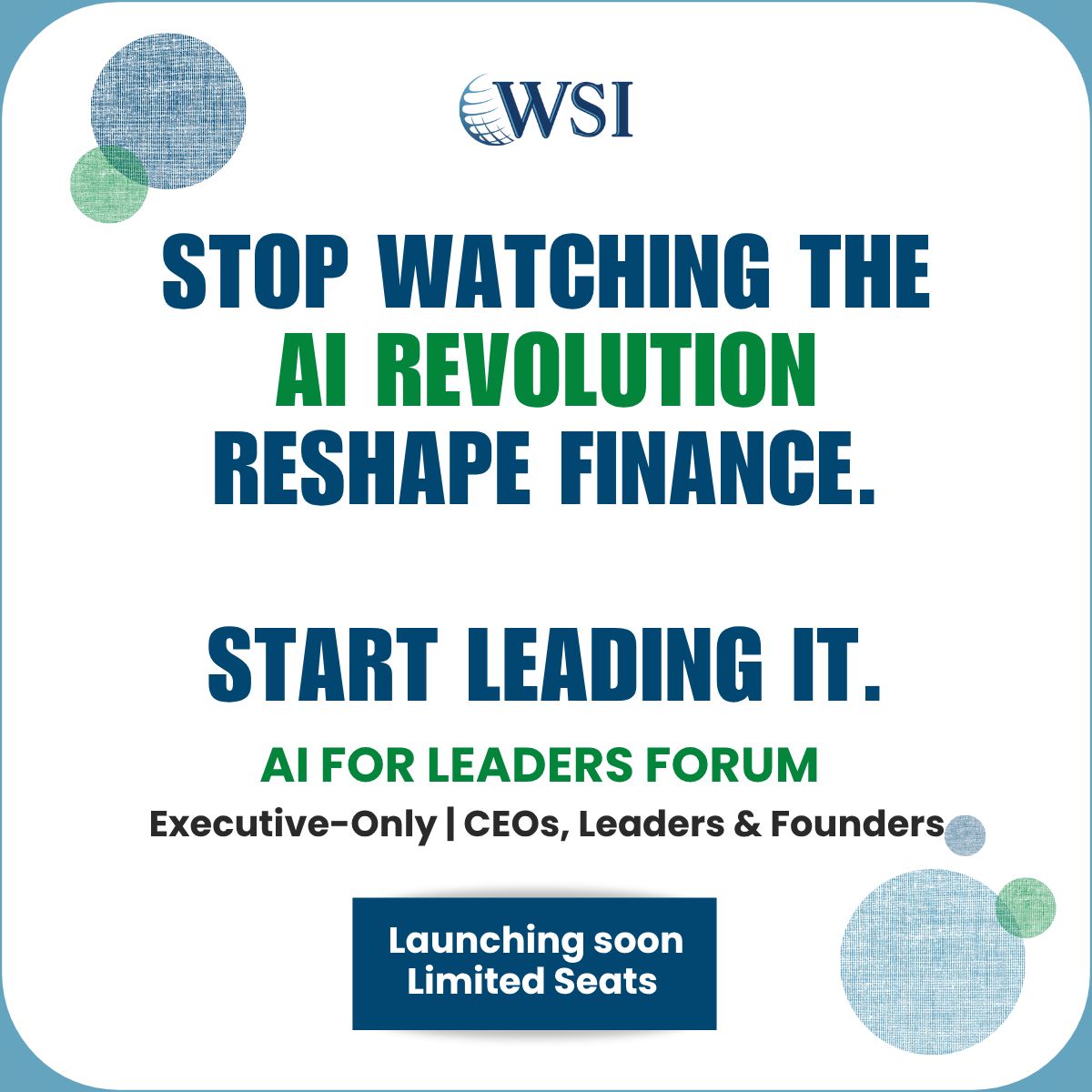 WSI World ad