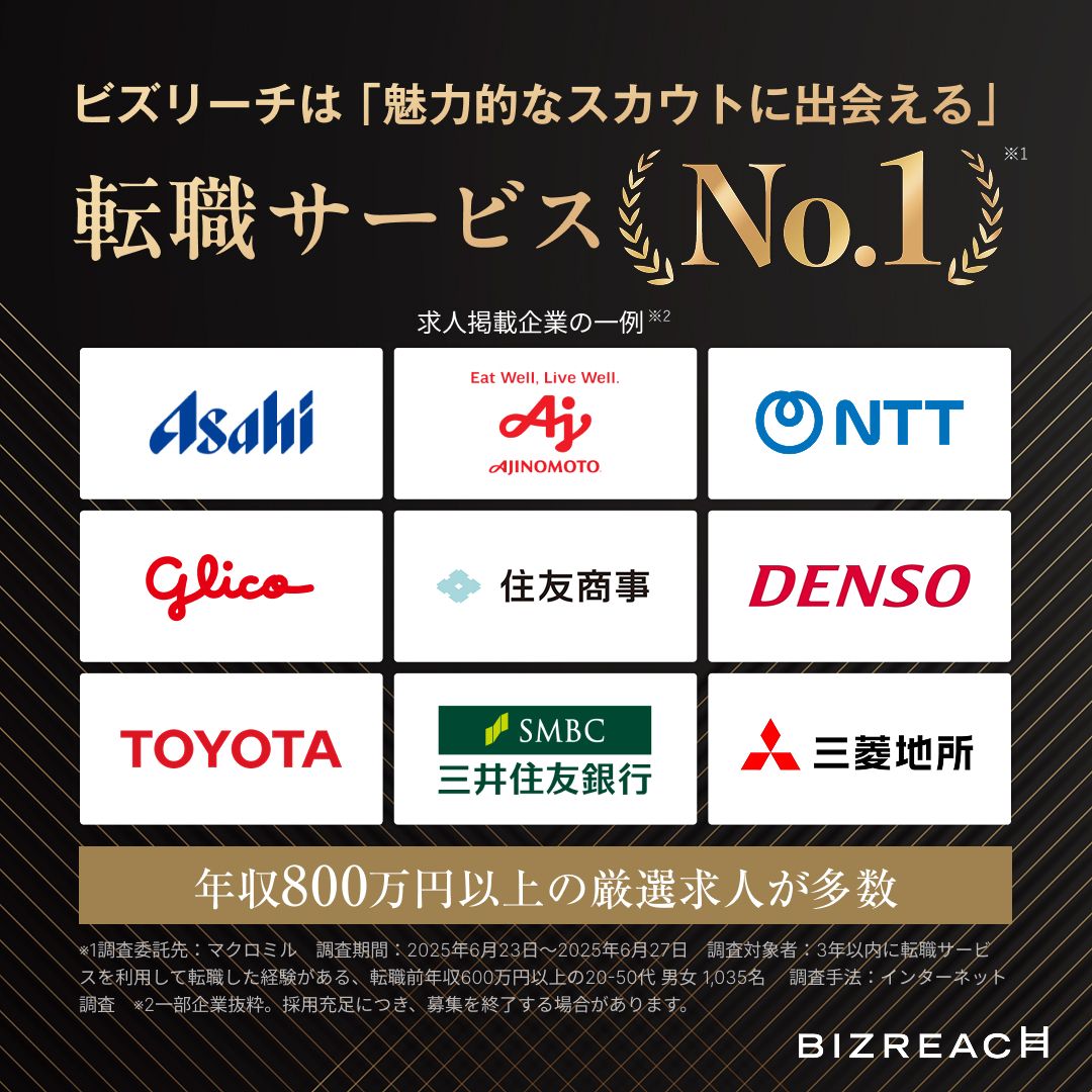 BIZREACH ad