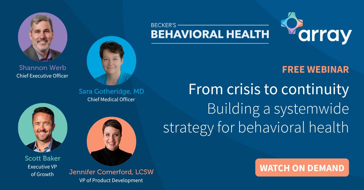 Array Behavioral Care ad