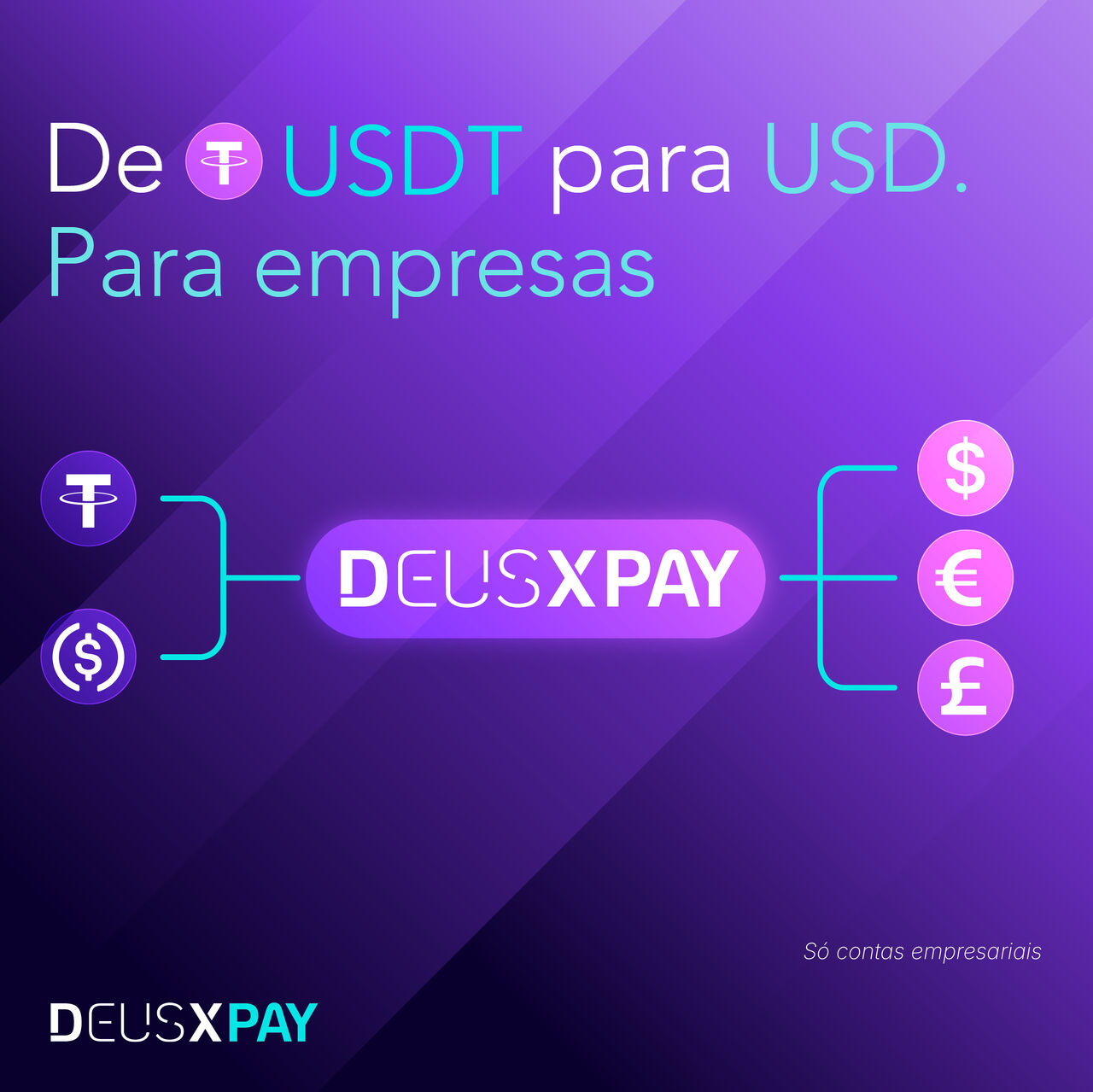 Deus X Pay ad