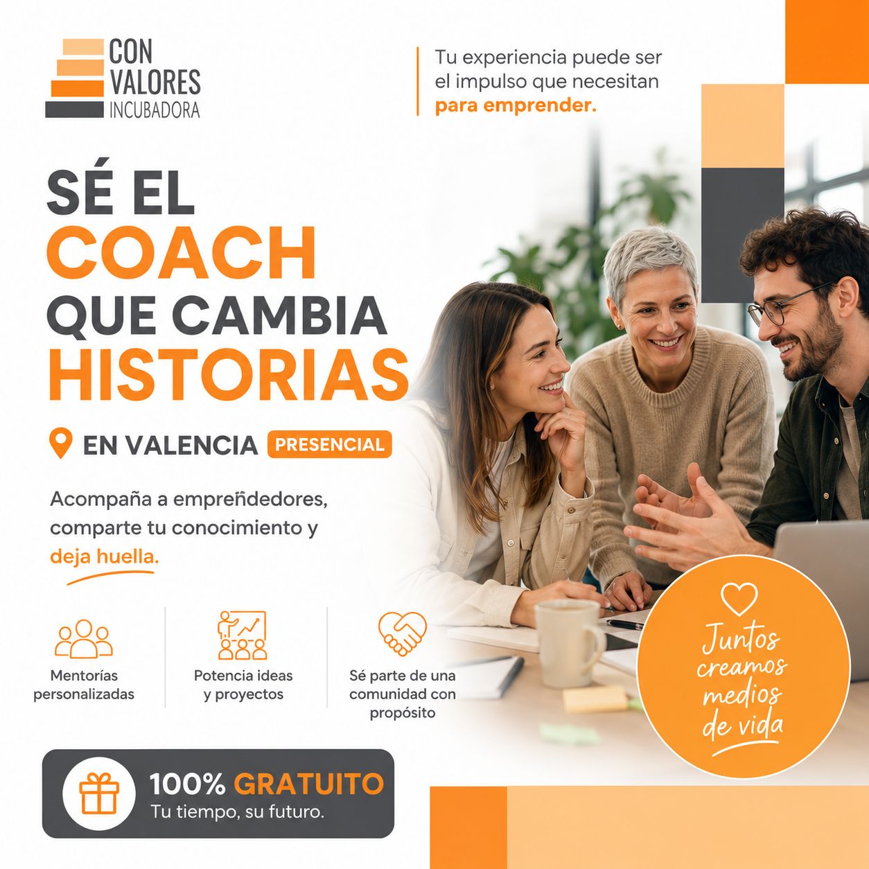 Incubadora CON VALORES ad