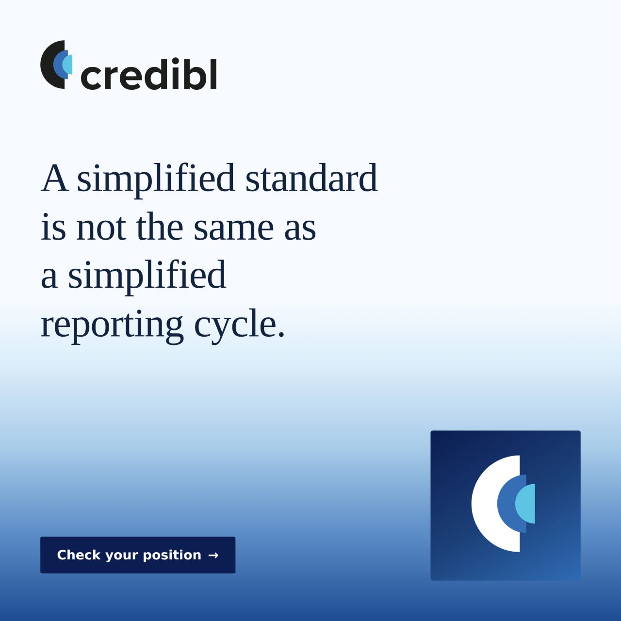 Credibl ad