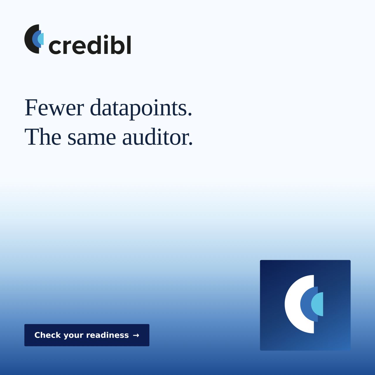 Credibl ad