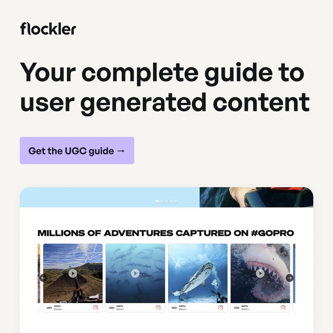 Flockler ad