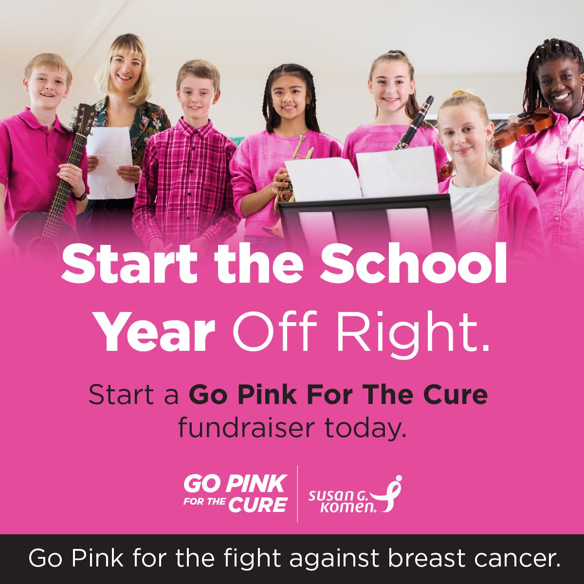 Susan G. Komen ad